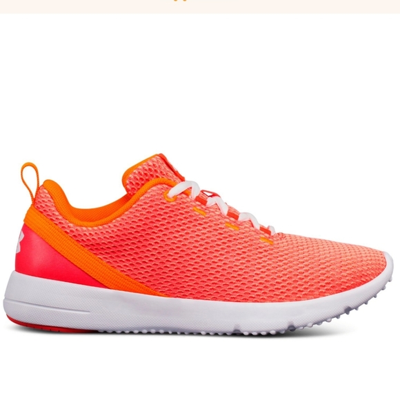Under Armour Shoes - Under Armour Women's Coral Orange Athletic Sneakers